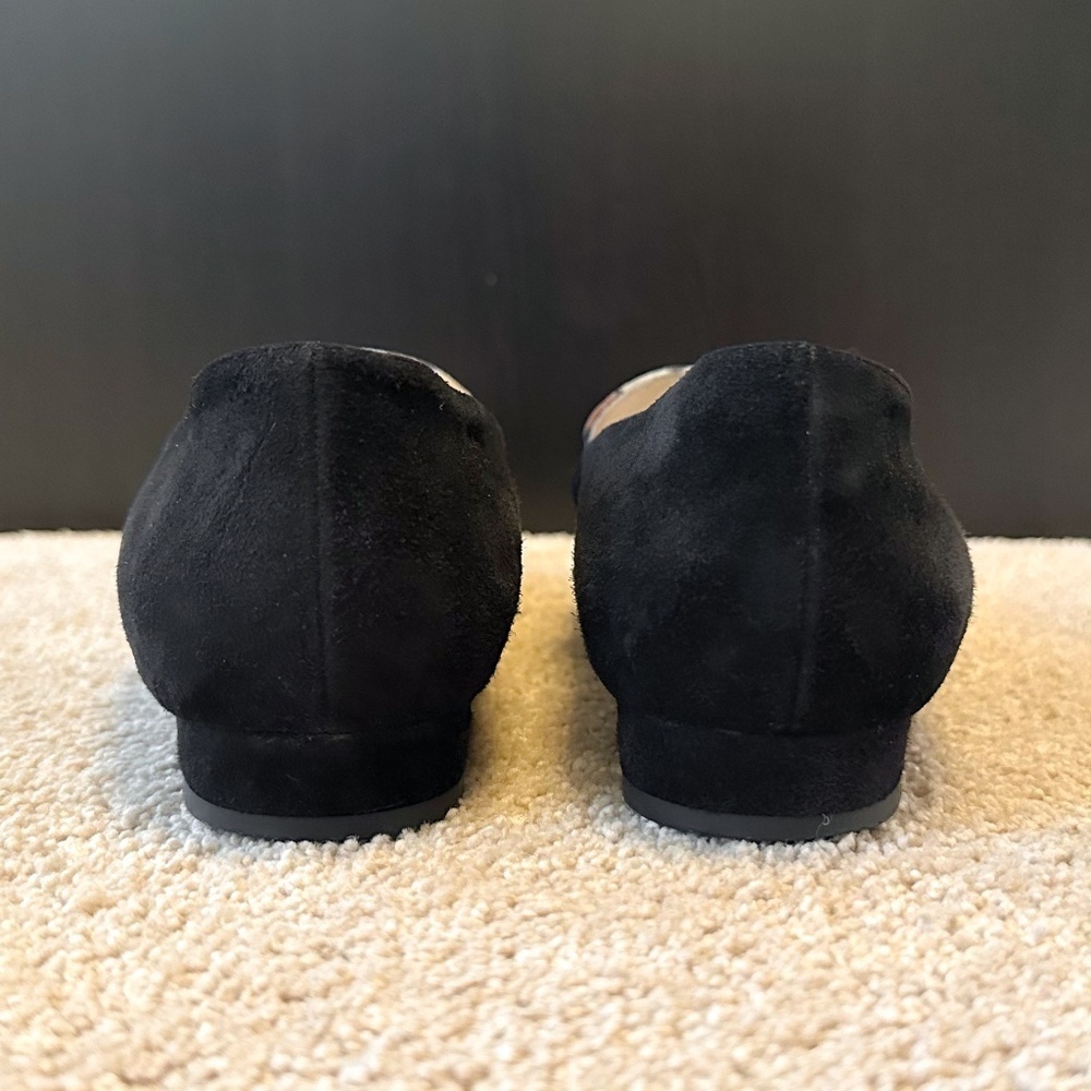 St. John Leopard Suede Loafers - Picture 6 of 10